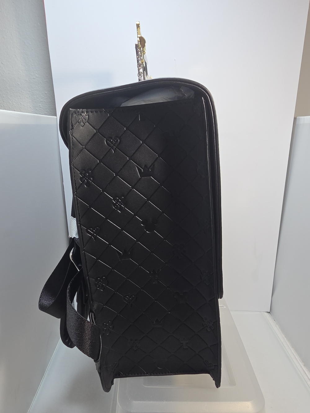 Loungefly Disney Kingdom Hearts Plaid Keyblade Mini Backpack NWT - Picture 2 of 9